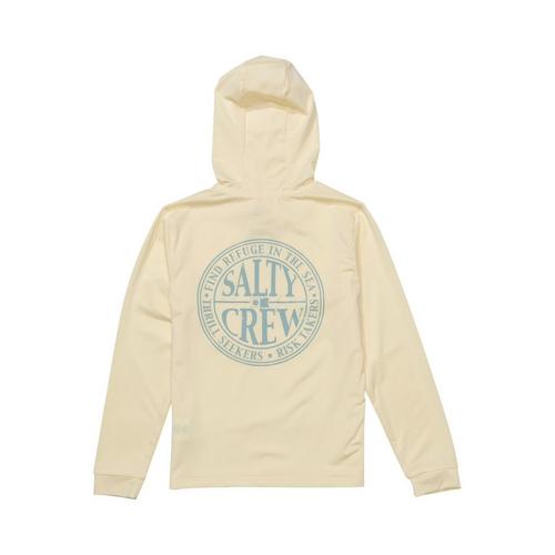 Kids' Salty Crew Global Long Sleeve Hooded T-Shirt - Primary Image