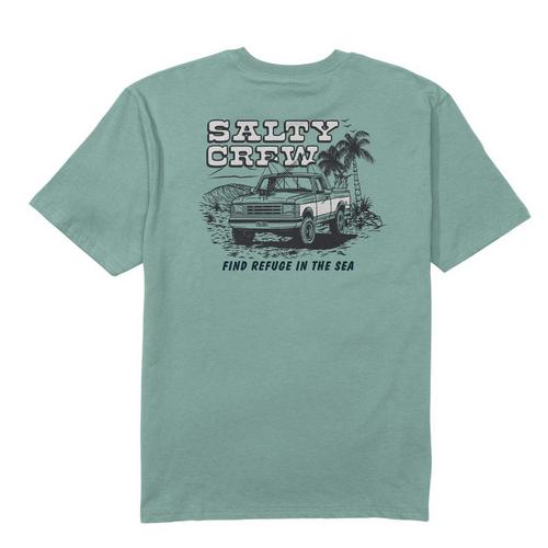 Men's Salty Crew Truck Stop Classic T-Shirt - Primary Image