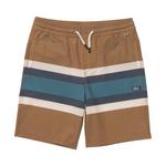 Boys' Salty Crew Stripe Volley Swim Trunks - Thumbnail 1 of 2
