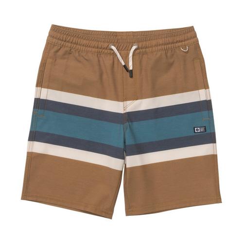 Boys' Salty Crew Stripe Volley Swim Trunks - Primary Image
