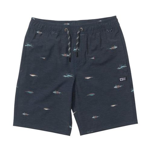Boys' Salty Crew Crew Volley Swim Trunks - Primary Image