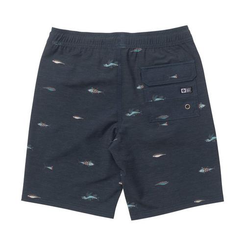 Boys' Salty Crew Crew Volley Swim Trunks - Primary Image