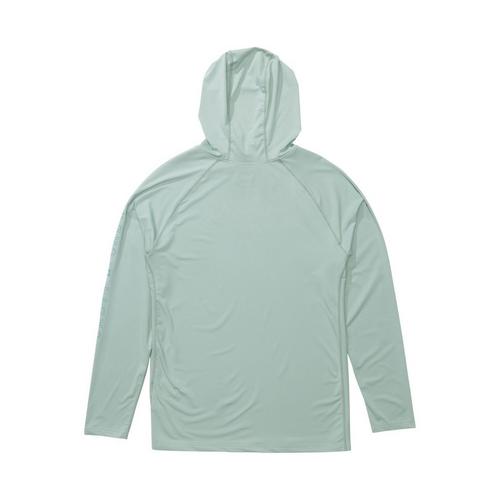 Men's Salty Crew Apex Perforated Long Sleeve Hooded T-Shirt - Primary Image