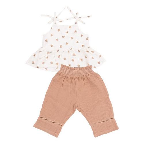 Toddler Girls' Angel Dear Bitty Blooms Tank Top Set - Primary Image