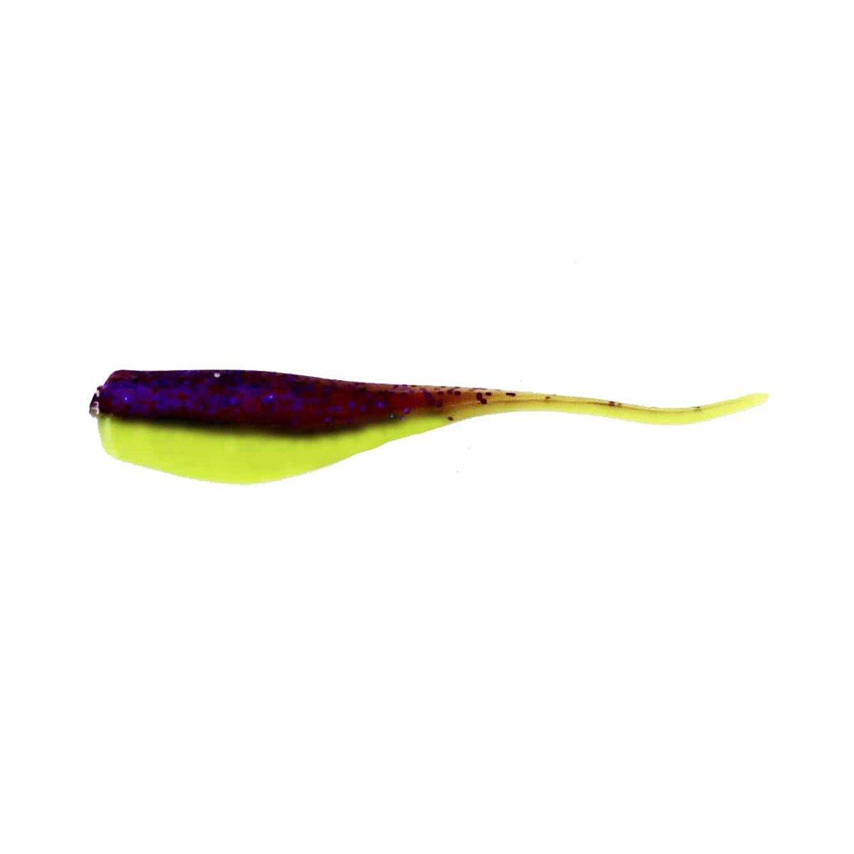 Purple Glitter/Opaque Chartreuse - Scheels Outfitters Crappie Minnow