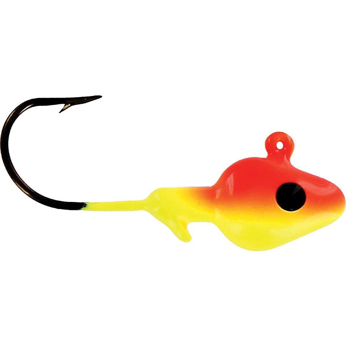 Orange Chartreuse - Scheels Outfitters Minnow Head Jig