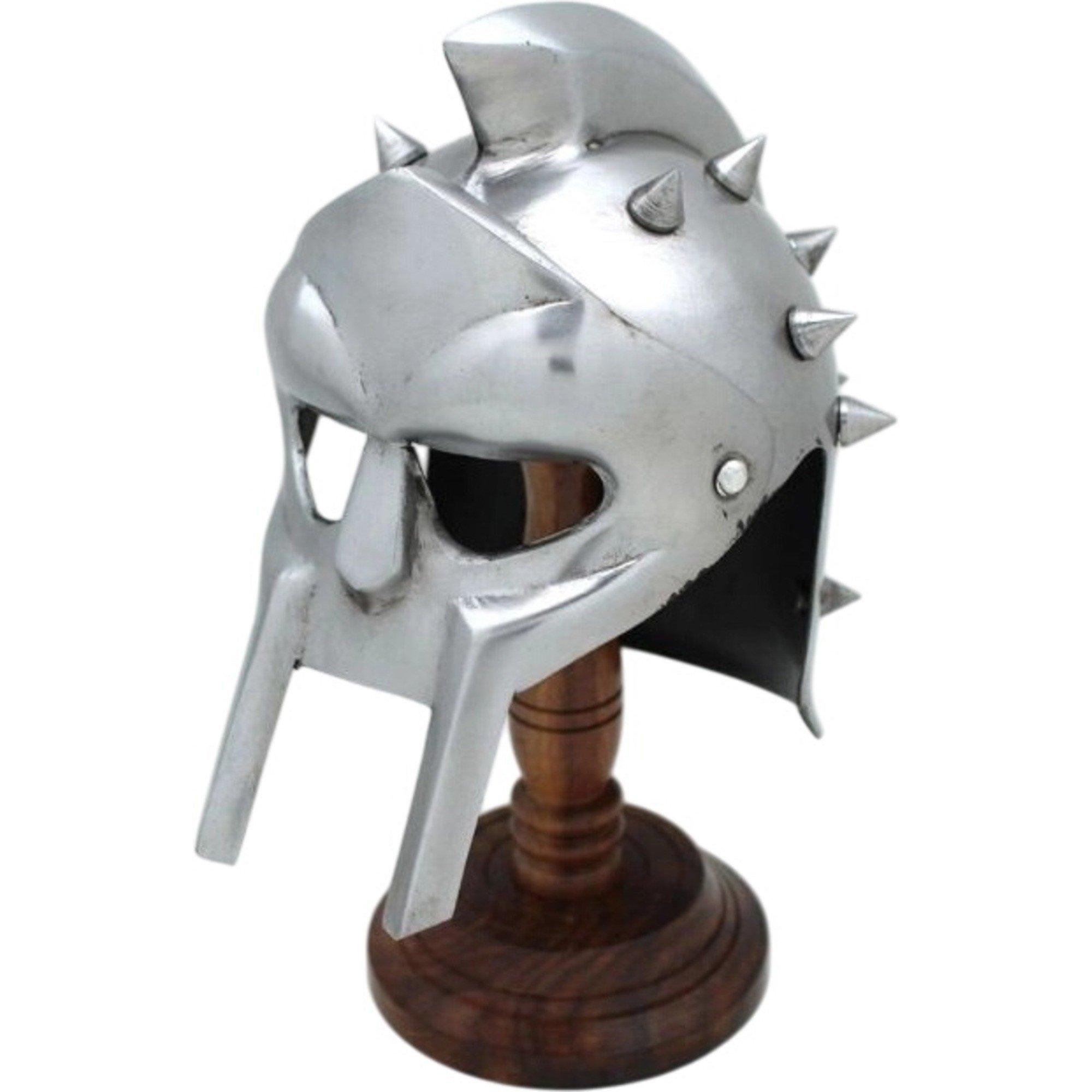 Master Cutlery Medieval Warrior Mini Roman Gladiator Helmet Sword - Master Cutlery