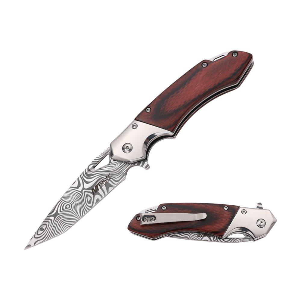 Master Cutlery MT-A2019BNCS MTech USA Spring Assisted Folding Pocket Knife - Master Cutlery