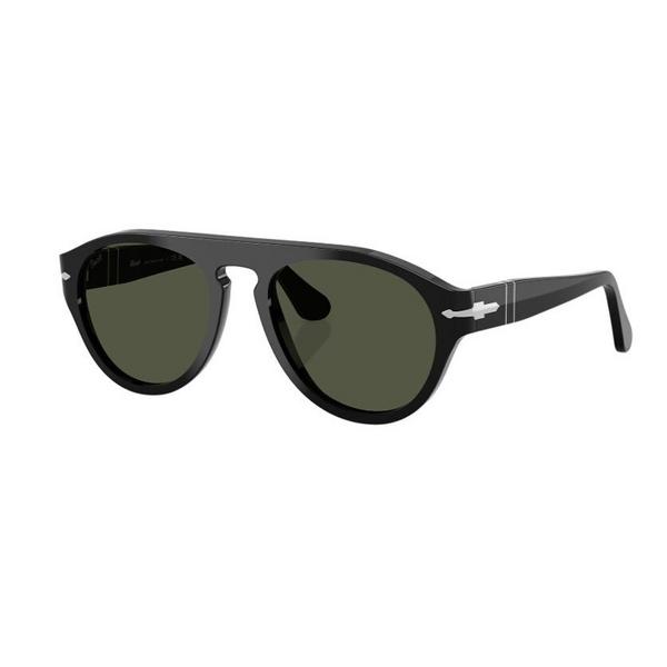 Men's Persol PO3370S Sunglasses Black/Green