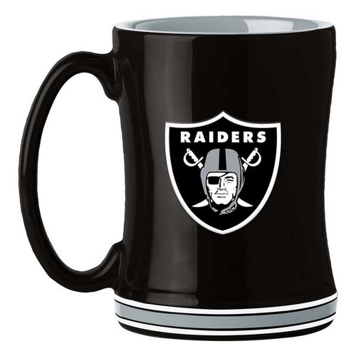 Logo Brands Los Vegas Raiders 14oz. Relief Mug - Primary Image