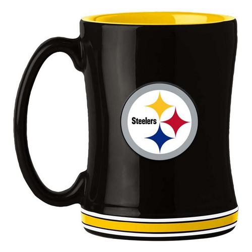 Logo Brands Pittsburgh Steelers 14oz. Relief Mug - Primary Image