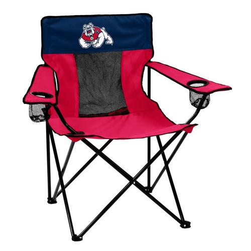 Logo Brands Fresno State Bulldogs Elite Chair - Primary Image