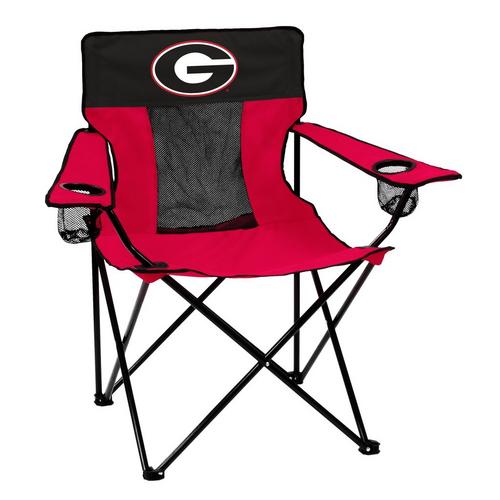 Logo Brands Georgia Bulldogs Elite Chair - Primary Image