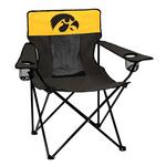 Logo Brands Iowa Hawkeyes Elite Chair - Thumbnail 1 of 2