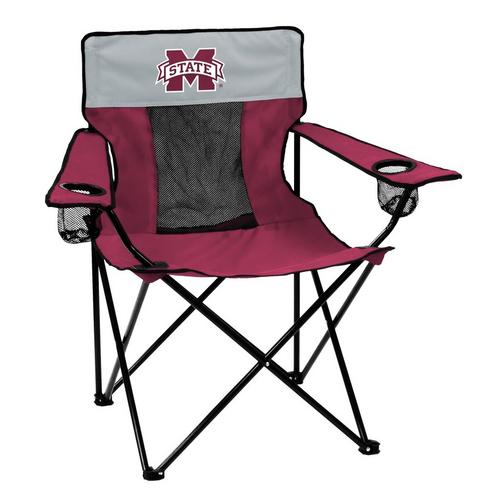 Logo Brands Mississippi State Bulldogs Elite Chair - Primary Image