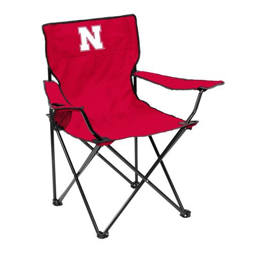 Logo Brands Nebraska Cornhuskers Quad Chair - Primary Image