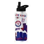 Logo Brands Texas Rangers 34oz. Native Quencher Bottle - Thumbnail 2 of 3