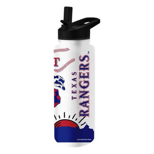 Logo Brands Texas Rangers 34oz. Native Quencher Bottle - Primary Image