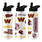 Logo Brands Washington Commanders 34 oz. Native Quencher Bottle - Thumbnail 4 of 4