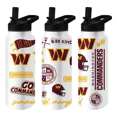 Logo Brands Washington Commanders 34 oz. Native Quencher Bottle - Primary Image
