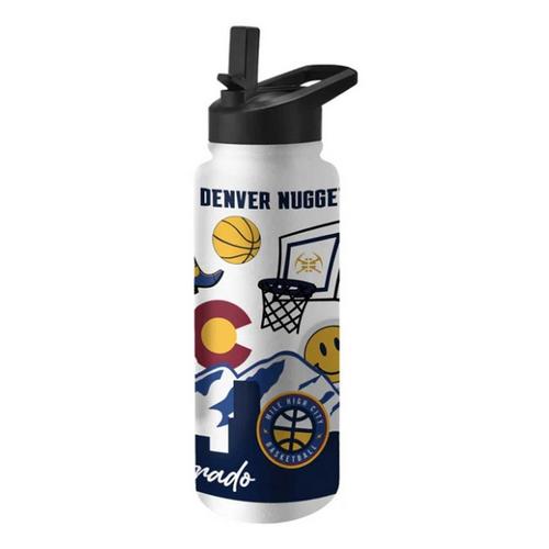 Logo Brands Denver Nuggets 34oz. Native Quencher Bottle - Primary Image