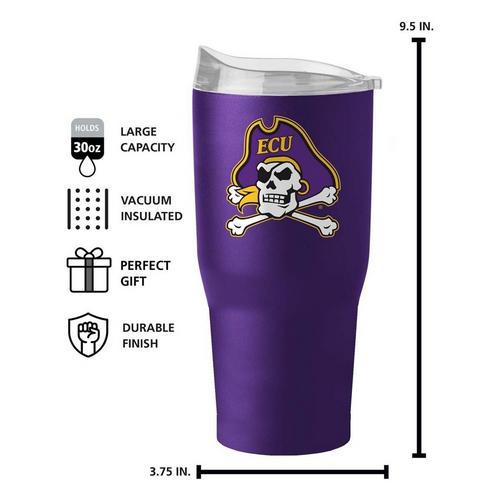 Logo Brands East Carolina Pirates 30 oz. Flipside Powder Coat Tumbler - Primary Image