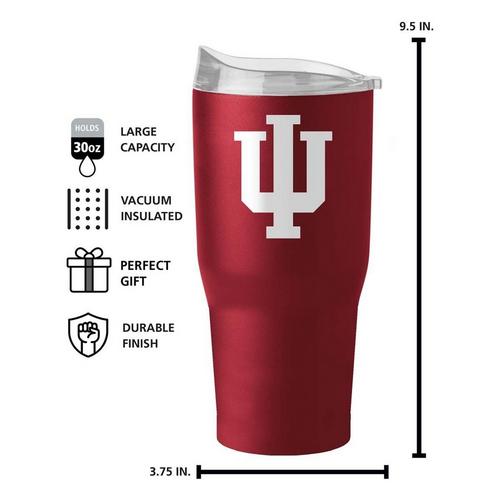 Logo Brands Indiana Hoosiers 30 oz. Flipside Powder Coat Tumbler - Primary Image
