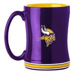 Logo Brands Minnesota Vikings 14oz. Relief Mug - Thumbnail 1 of 2