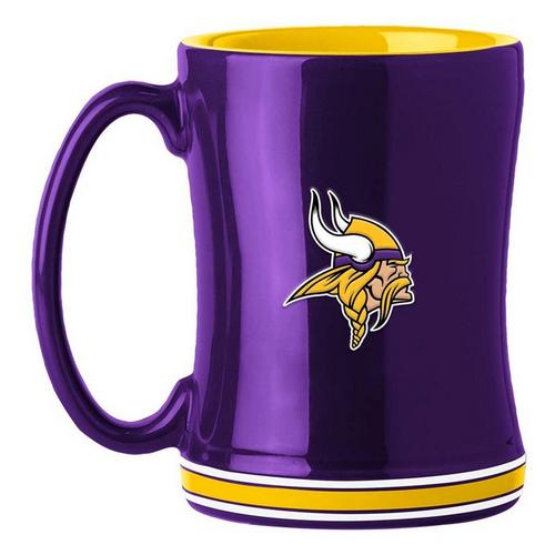 Logo Brands Minnesota Vikings 14oz. Relief Mug - Primary Image