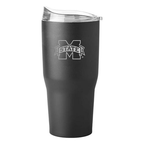 Logo Brands Mississippi State Bulldogs 30oz. Etch Powder Coat Tumbler - Primary Image