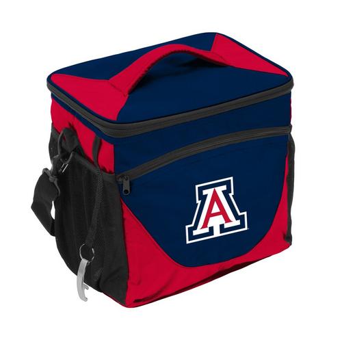 Logo Brands Arizona Wildcats 24 Can Cooler - Primary Image