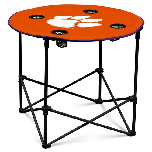 Logo Brands Clemson Tigers Round Table - Primary Image