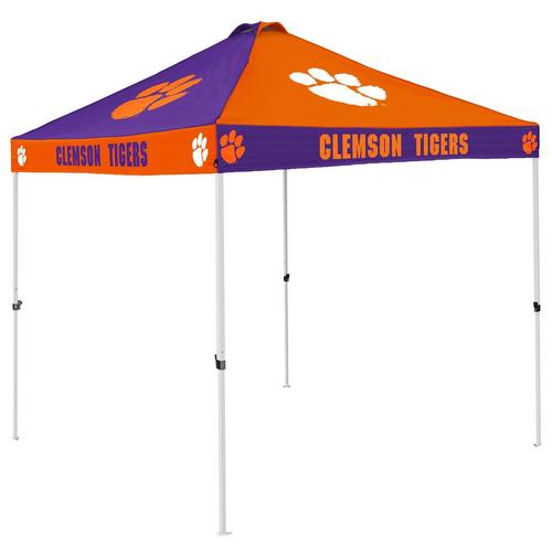 Logo Brands Clemson Tigers Checkerboard Canopy - Primary Image