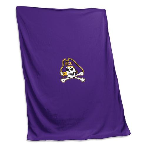 Logo Brands East Carolina Pirates Sweatshirt Blanket - Primary Image
