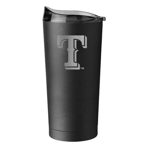 Logo Brands Texas Rangers 20 oz. Etch Powder Coat Tumbler - Primary Image