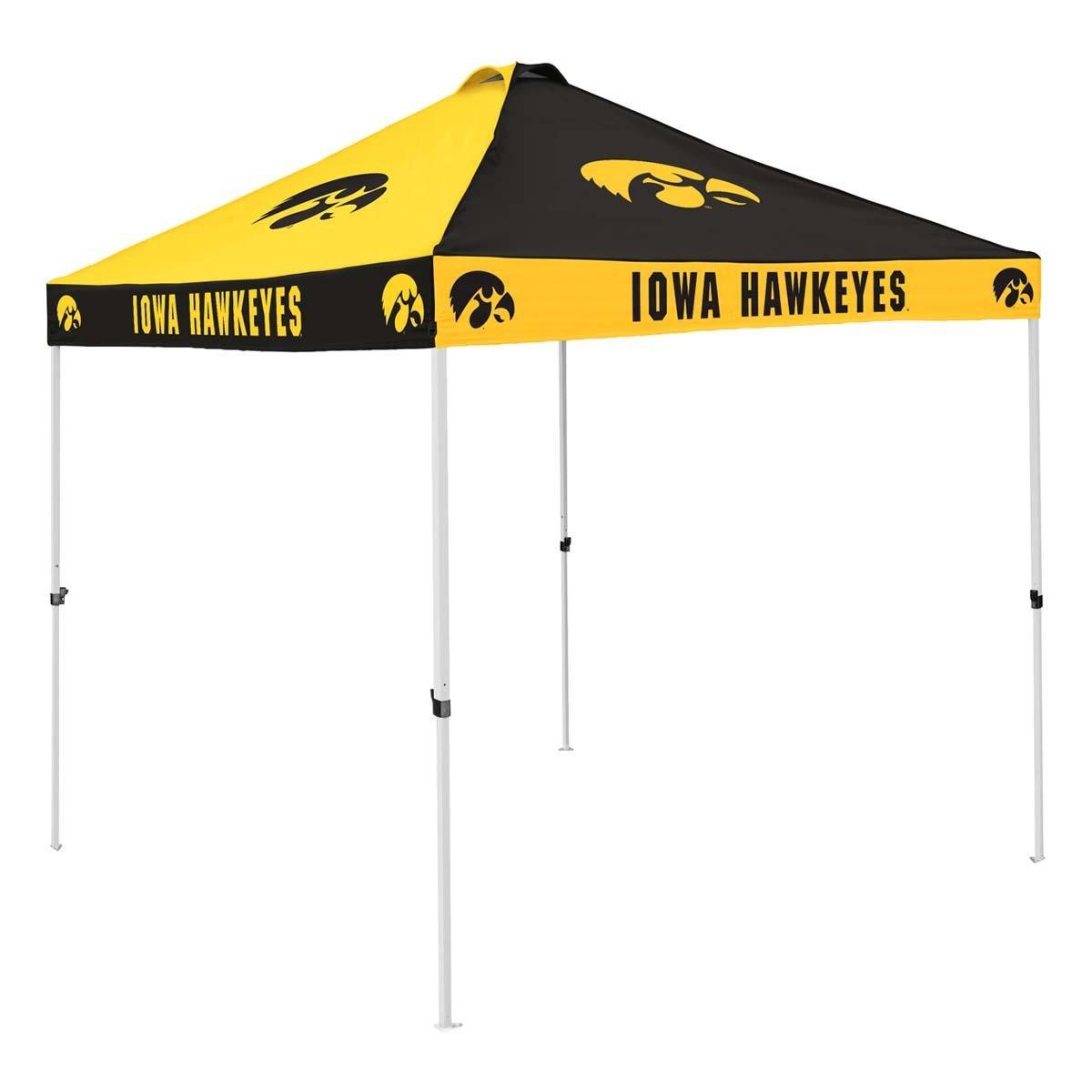 Logo Brands Iowa Hawkeyes Checkerboard Canopy