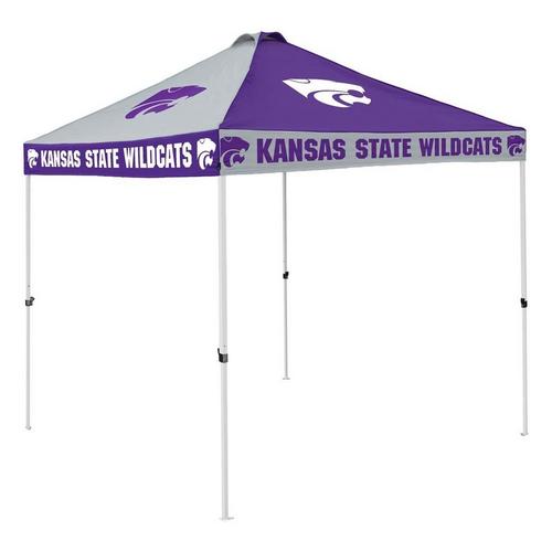 Logo Brands Kansas State Wildcats Checkerboard Canopy - Primary Image