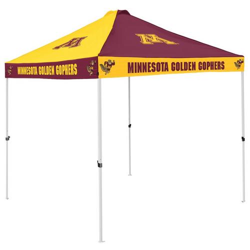 Logo Brands Minnesota Golden Gophers Checkerboard Canopy - Primary Image
