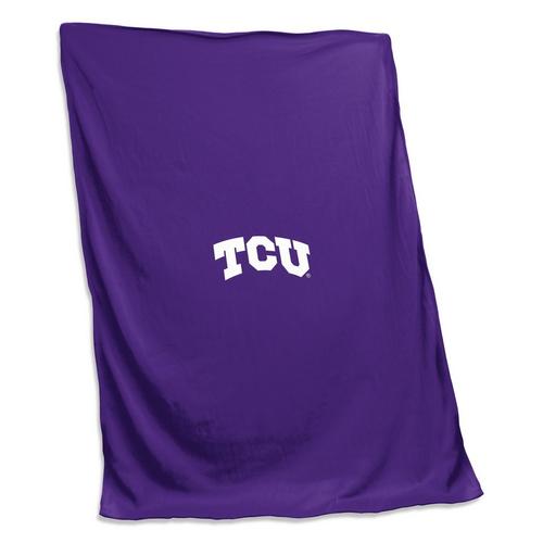 Logo Brands TCU Horned Frogs Sweatshirt Blanket - Primary Image