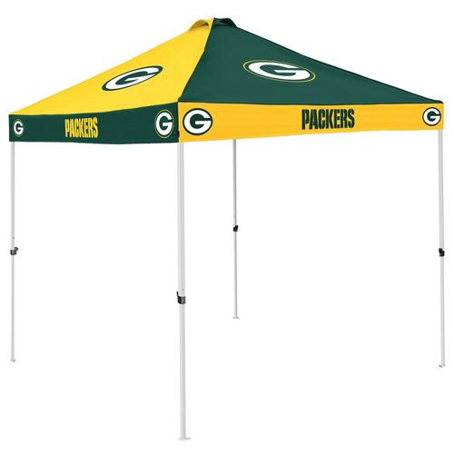 Logo Brands Green Bay Packers Checkerboard Canopy - Primary Image