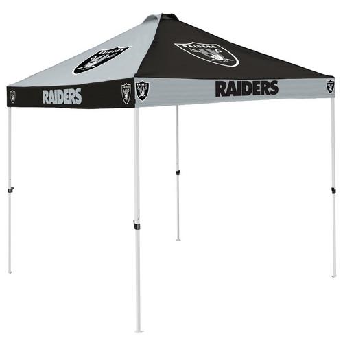 Logo Brands Las Vegas Raiders Checkerboard Canopy - Primary Image