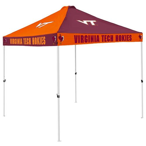 Logo Brands Virginia Tech Hokies Checkerboard Canopy - Primary Image