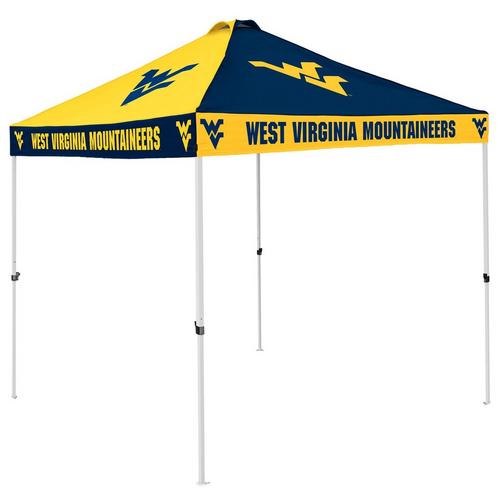 Logo Brands West Virginia Mountaineers Checkerboard Canopy - Primary Image