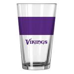 Logo Brands Minnesota Vikings 16oz. Stripe Pint Glass - Thumbnail 3 of 3