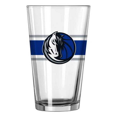 Logo Brands Dallas Mavericks 16oz. Stripe Pint Glass - Primary Image
