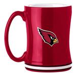 Logo Brands Arizona Cardinlas 14oz. Relief Mug - Thumbnail 1 of 3