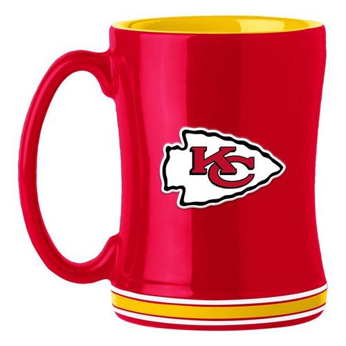 Logo Brands Kansas City Chiefs 14oz. Relief Mug - Primary Image