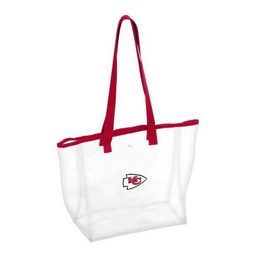 Logo Brands Kansas City Chiefs Clear Stadium Tote - Primary Image