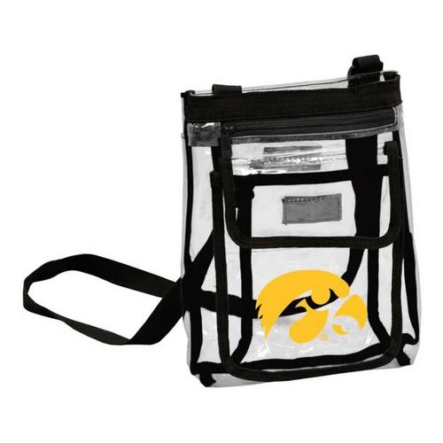 Logo Brands Iowa Hawkeyes Gameday Clear Crossbody Bag - Primary Image