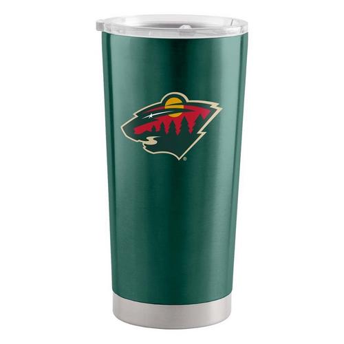 Logo Brands Minnesota Wild 20oz. Stainless Steel Tumbler - Primary Image